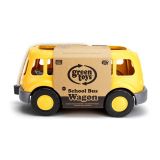 Dřevěné hračky Green Toys Tahací školní autobus