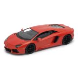 Dřevěné hračky Welly Lamborghini Aventador Coupé 1:24 oranžová