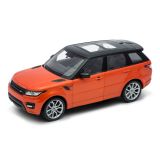 Dřevěné hračky Welly Land Rover Range Rover Sport 1:24 oranžový