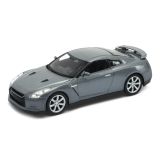 Dřevěné hračky Welly Nissan GT-R 1:34 šedý