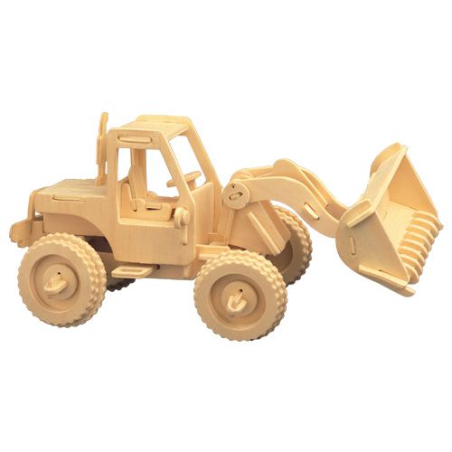 Dřevěné hračky Woodcraft Dřevěné 3D puzzle nakladač Woodcraft construction kit