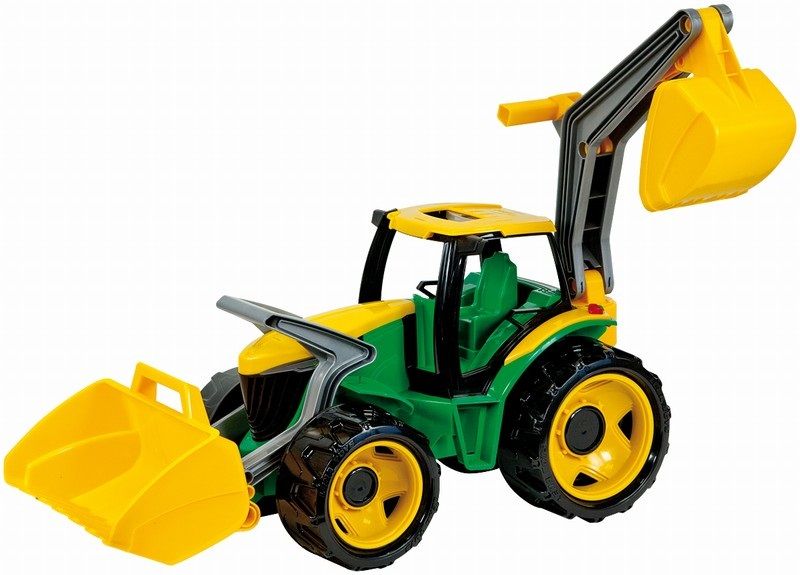 Dřevěné hračky Lena Mini Compact traktor