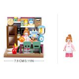 Dřevěné hračky Sluban Girls Dream Mini Handcraft M38-B1016A Kuchyně