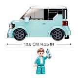 Dřevěné hračky Sluban Girls Dream Mini Handcraft M38-B1087 Qmini zelené autíčko
