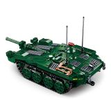 Dřevěné hračky Sluban Model Bricks M38-B1010 bojový tank STRV103