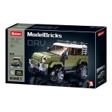 Dřevěné hračky Sluban Model Bricks M38-B1015 anglické SUV Attacker