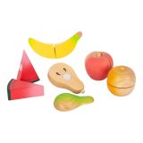 Dřevěné hračky small foot Sada krájecího ovoce Fresh