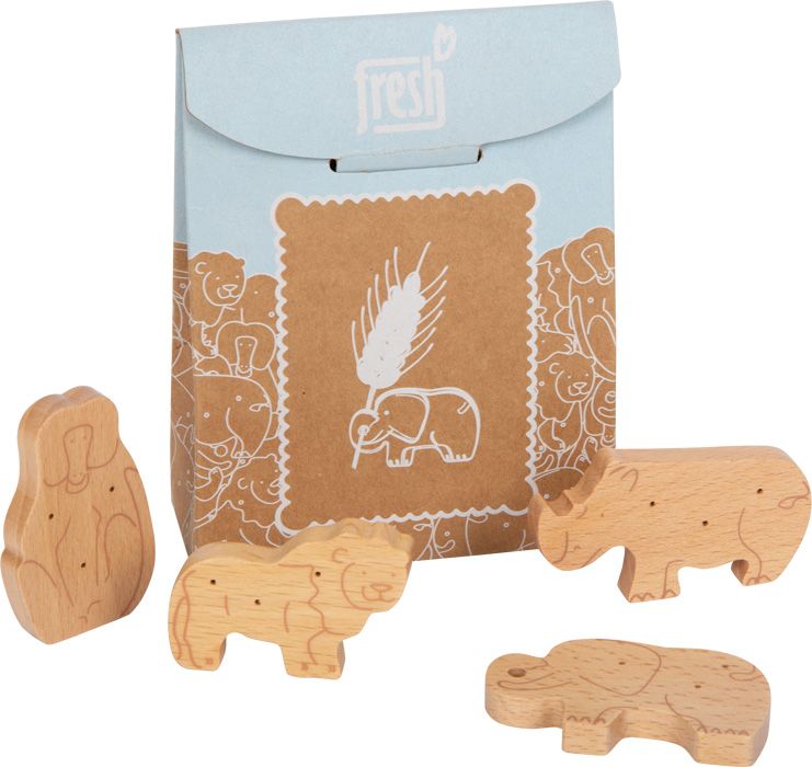 Dřevěné hračky Small Foot Sušenky s motivem zvířat Fresh Small foot by Legler