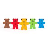 Dřevěné hračky Bigjigs Toys Hra padající medvídci