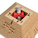 Dřevěné hračky EscapeWelt Dřevěný hlavolam Pyramida