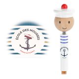 Dřevěné hračky Vilac Deštník námořník na pružině