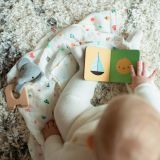 Dřevěné hračky Petit Collage Dárkový set pro miminka slon