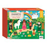 Dřevěné hračky Petit Collage Magnetická tabulka čas na příběh