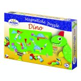 Dřevěné hračky Detoa Magnetické puzzle DINO