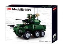 Sluban Model Bricks M38-B0753 Obrněné bojové vozidlo 6x6 EBRC Jaguar