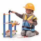 Dřevěné hračky Bigjigs Toys Kostým stavitel