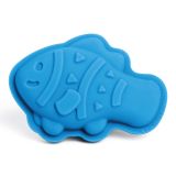 Dřevěné hračky Bigjigs Toys Silikonové formičky modré Ocean