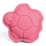 Dřevěné hračky Bigjigs Toys Silikonové formičky růžové Coral