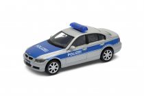 Dřevěné hračky Welly BMW 330i 1:34 policejní