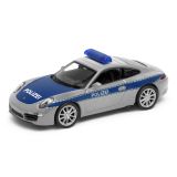 Dřevěné hračky Welly Porsche 911 (991) Carrera S 1:34 policejní