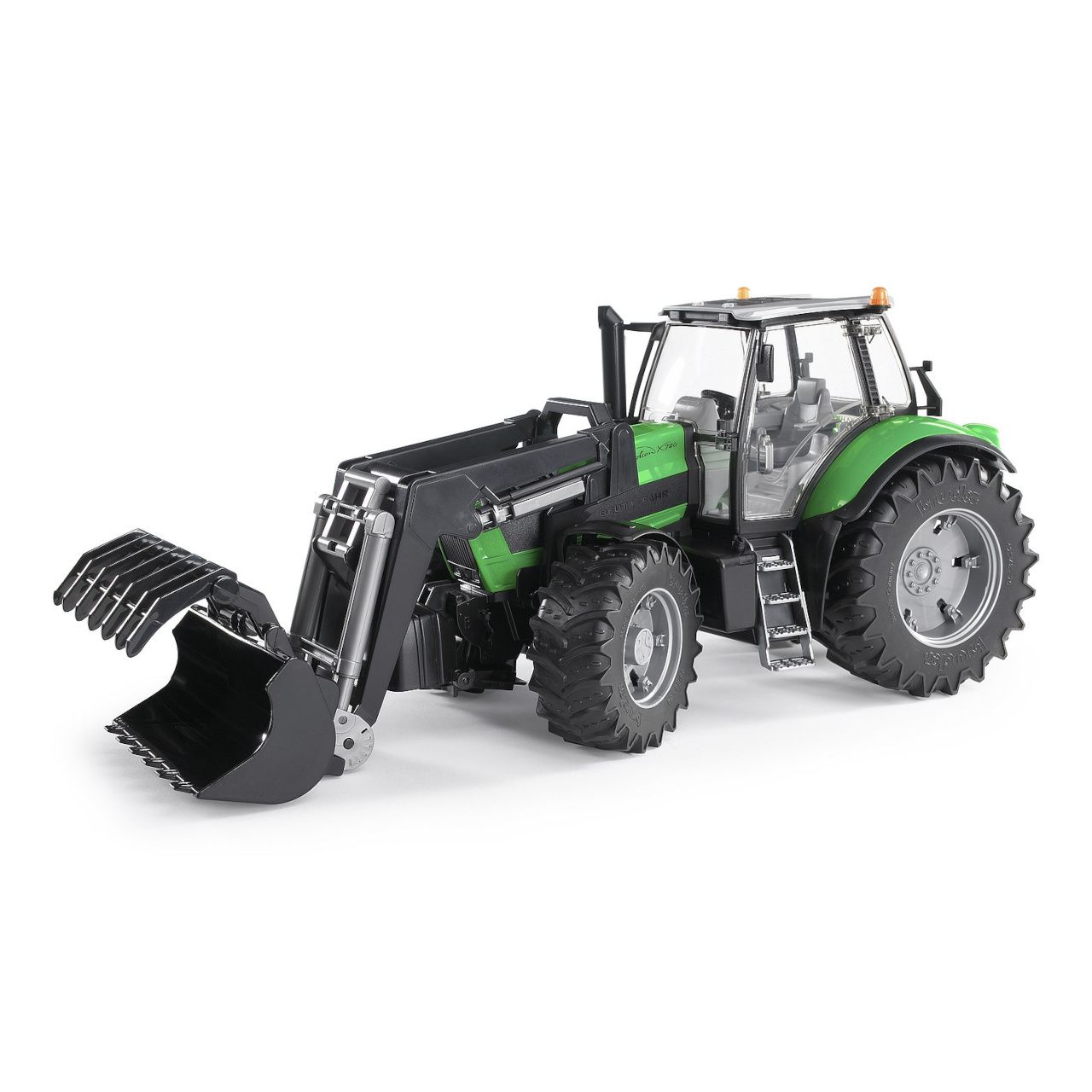 Dřevěné hračky Bruder Traktor Deutz Agrotron X720 s čelním nakladačem