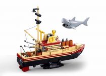 Dřevěné hračky Sluban ModelBricks M38-B1118 Rybářská loď Catherine
