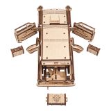 Dřevěné hračky Ugears 3D dřevěné mechanické puzzle Harry Potter Létající Ford Anglia