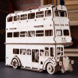 Dřevěné hračky Ugears 3D dřevěné mechanické puzzle Harry Potter Rytířský autobus