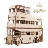 Dřevěné hračky Ugears 3D dřevěné mechanické puzzle Harry Potter Rytířský autobus