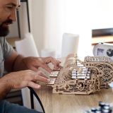 Dřevěné hračky Ugears 3D dřevěné mechanické puzzle Programovatelná celesta