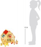 Dřevěné hračky Small Foot Obytný dům pro panenky včetně nábytku - SLEVA Small foot by Legler