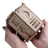 Dřevěné hračky EscapeWelt 3D dřevěná mechanická skládačka hlavolamu Fort Knox Pro