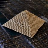 Dřevěné hračky EscapeWelt 3D dřevěná mechanická skládačka hlavolamu Pyramida