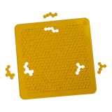 Dřevěné hračky EscapeWelt Plexi-puzzle tří barev 3v1