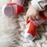 Dřevěné hračky Petit Collage bio bavlněné ponožky Medvídek