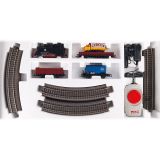 Dřevěné hračky Piko Startovací sada Nákladní vlak s parní lokomotivou BR 98 DB III - 57113