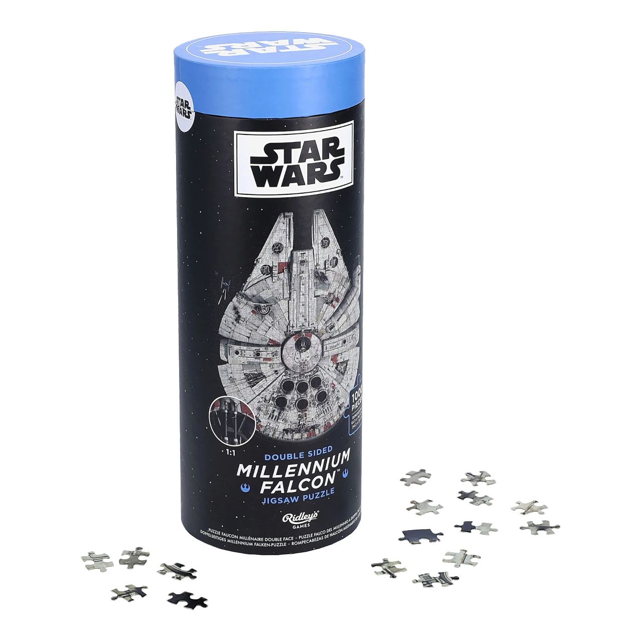 Dřevěné hračky Ridley's Games Star Wars Millennium Falcon 1000 dílků