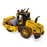 Dřevěné hračky RoboTime dřevěné 3D puzzle Silniční válec