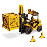 Dřevěné hračky RoboTime dřevěné 3D puzzle Vysokozdvižný vozík