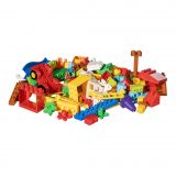 Dřevěné hračky L-W Toys Junior kostky Farma