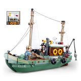 Dřevěné hračky Sluban ModelBricks M38-B1119 Rybářská loď Ellie