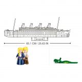 Dřevěné hračky Sluban Titanic M38-B1122 Titanic extra velký