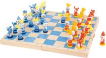 Dřevěné hračky small foot Dřevěné hry šachy rytíř
