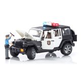 Dřevěné hračky Bruder Jeep Wrangler Rubicon Policie