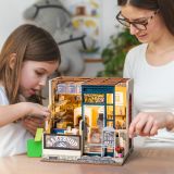 Dřevěné hračky RoboTime miniatura domečku Pekárna