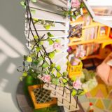 Dřevěné hračky RoboTime miniatura domečku Podkroví