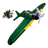 Dřevěné hračky Sluban WWII M38-B1108 Stíhací letoun Mitsubishi A6M Zero
