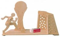Woodcraft Dřevěné 3D puzzle stojánek na tužky fotbal
