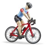 Dřevěné hračky Bruder Silniční kolo s figurkou cyklisty