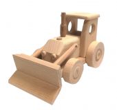 Dřevěné hračky Ceeda Cavity Traktor s radlicí